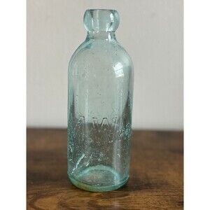 Antique Blob Top B.S. & M.W. wks Buffalo N.Y. Soda Bottle 7"
